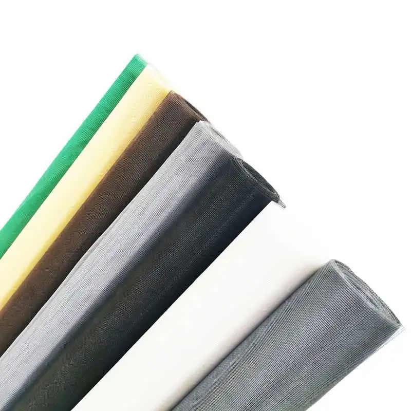 16mesh x 16mesh Plain weaving fly nylon screen mesh roll screen mesh insect for house decoration