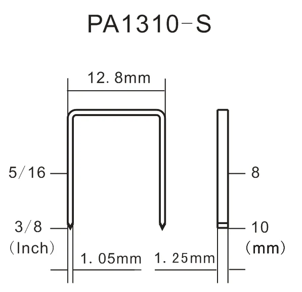 PA1310-S степлер пневматический для рамка