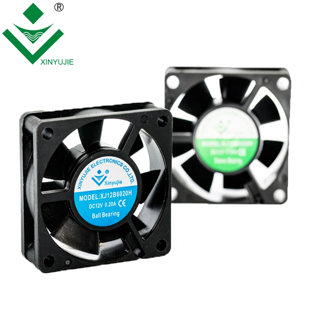 60mm CPU Cooler Fan silent 60x60x20mm cooler master case fan 5V USB 2Pin DC FAN