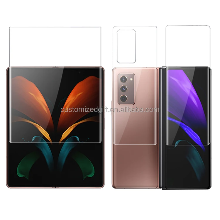 0.14mm Hydrogel Film for Royole FlexPai Invisible Screen Protector Fold Curved Protective Gel Film Scratch Resistant 6D TPU Film