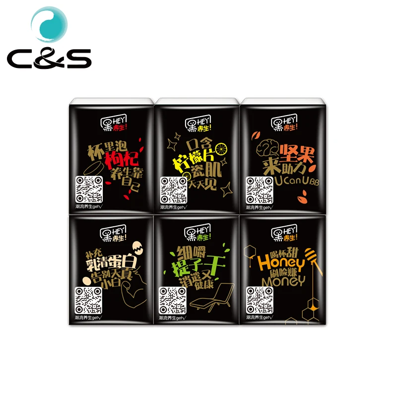 Customized Ultrathick Soft Texture 100% Virgin Wood Pulp Mini Pocket Tissue Paper