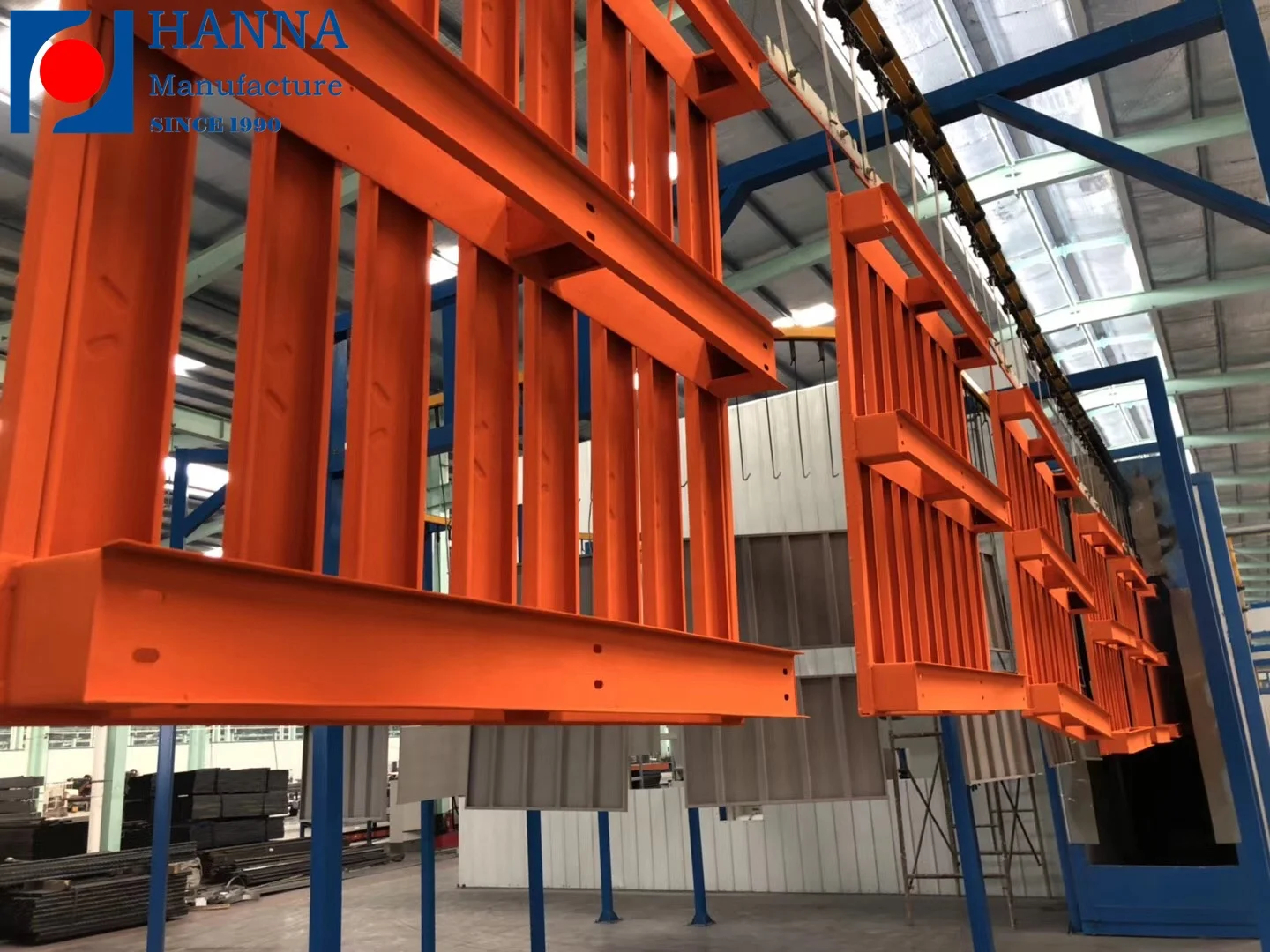 30+ Year Experience Powder Coating Line Manufacturer for Metal Racks/Shelf/Tray
