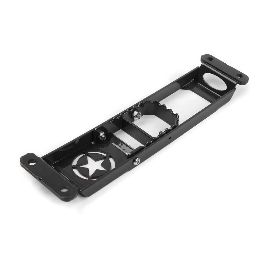 Car Door Steps Foot Plate Climbing Kit Door Hinges Foot Rest Pedal Peg for Jeep Wrangler JK JL