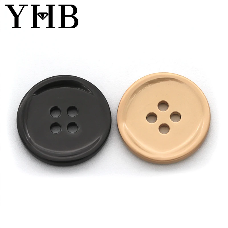 Nickel free Creative personality hand-sewn buttons high-end round Japanese-style woolen coat