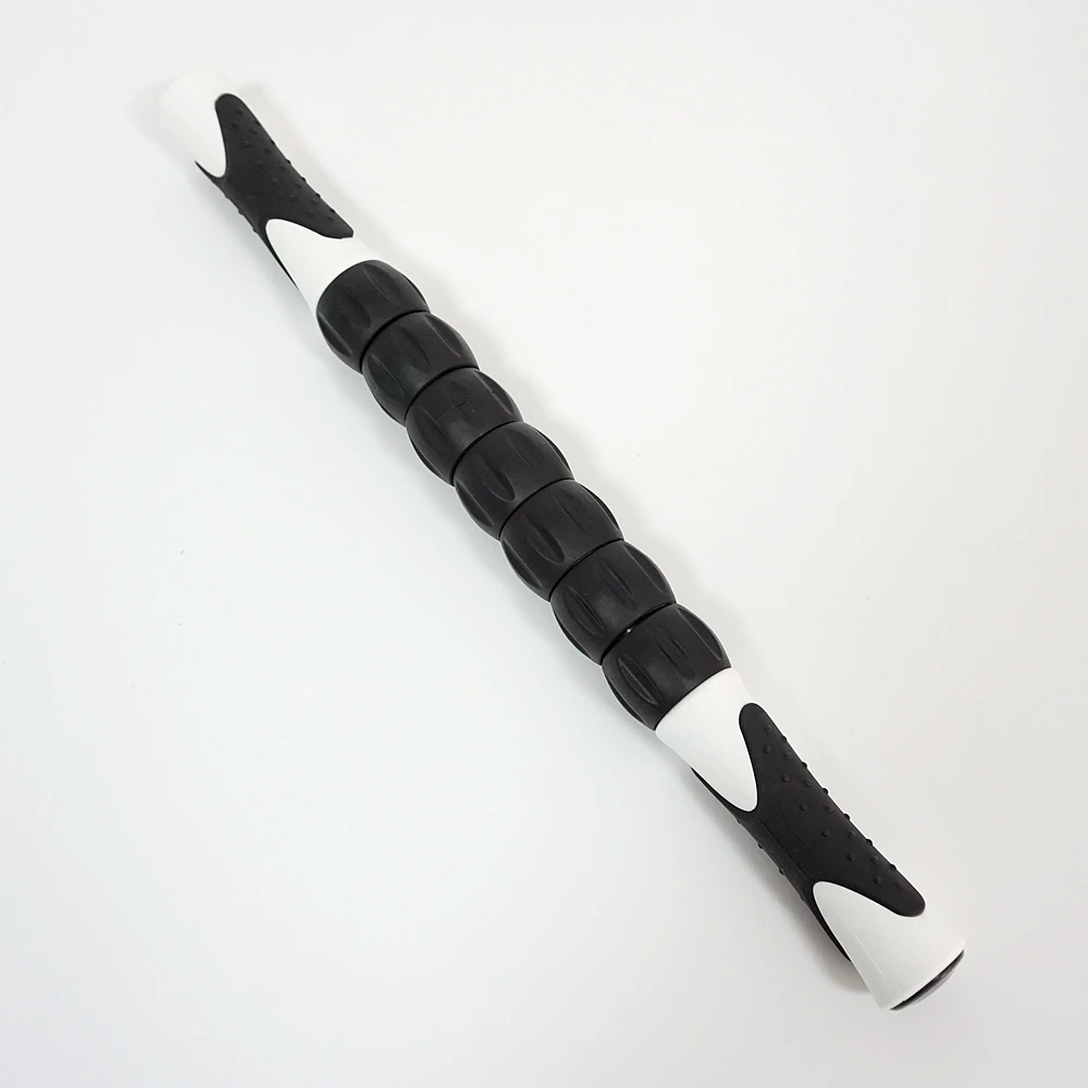 Factory supply customized yoga foot back handled massage roller stick for relief muscle soreness