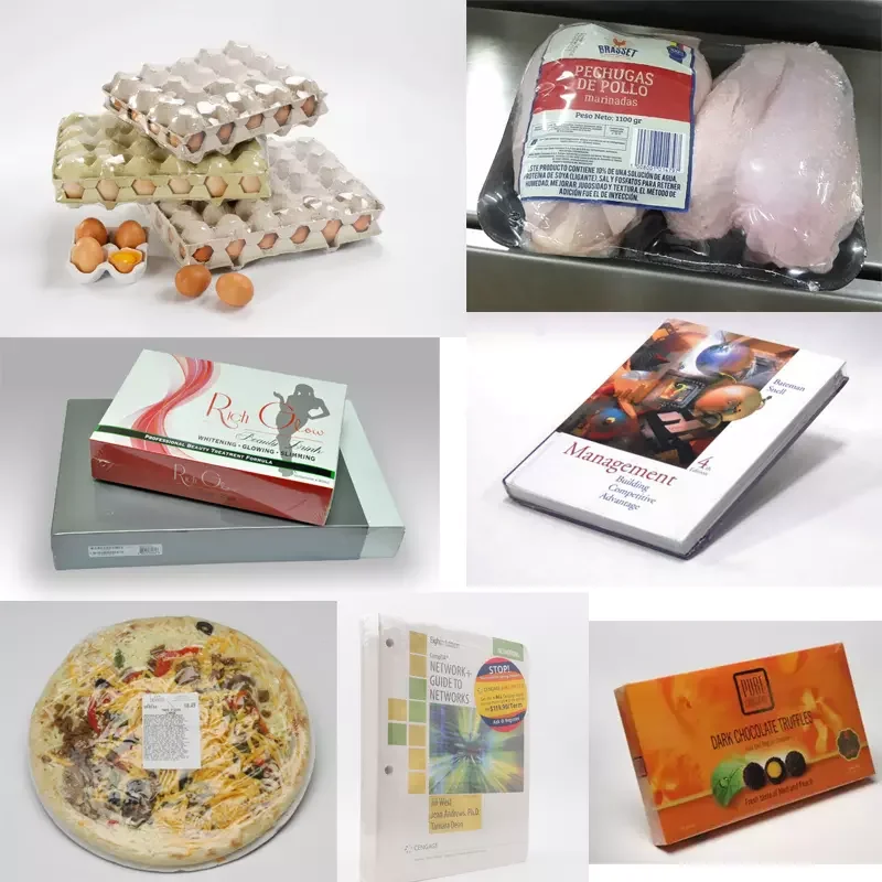 automatic high speed seal and shrink wrapping machine