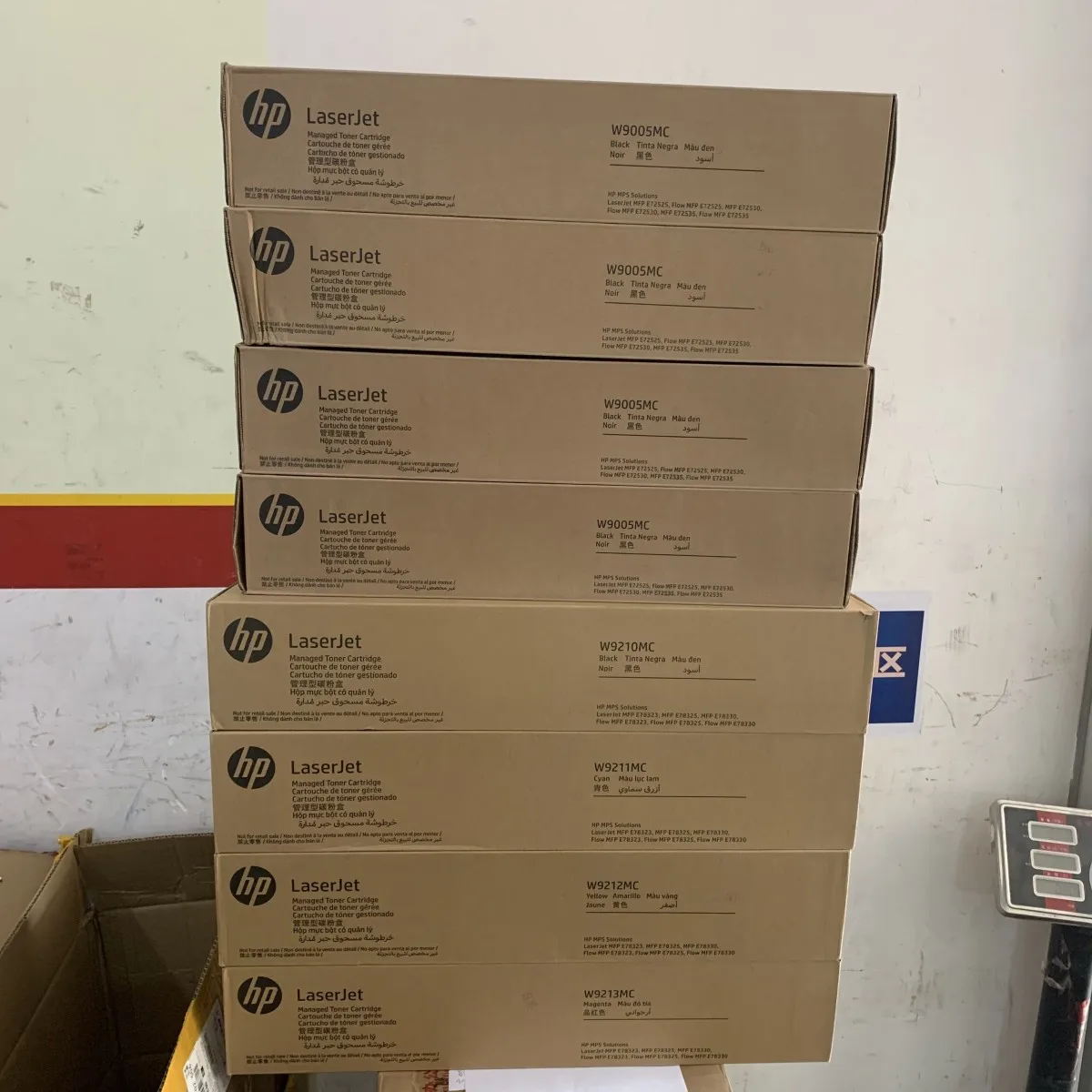 Original toner W9220MC W9221MC W9222MC W9223MC cartridge for HP Laserjet Mfp E78223 Mfp E78228 original toner refill wholesale