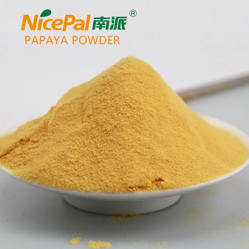 Natural Functional Raw Ingredients Good Price Papaya Juice Powder Papaya Powder for  Skin Whitening