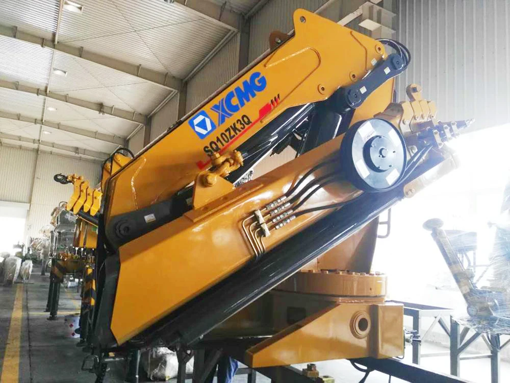 XCMG Official Manufacturer SQ10ZK3Q 10ton new folding-arm truck mounted crane