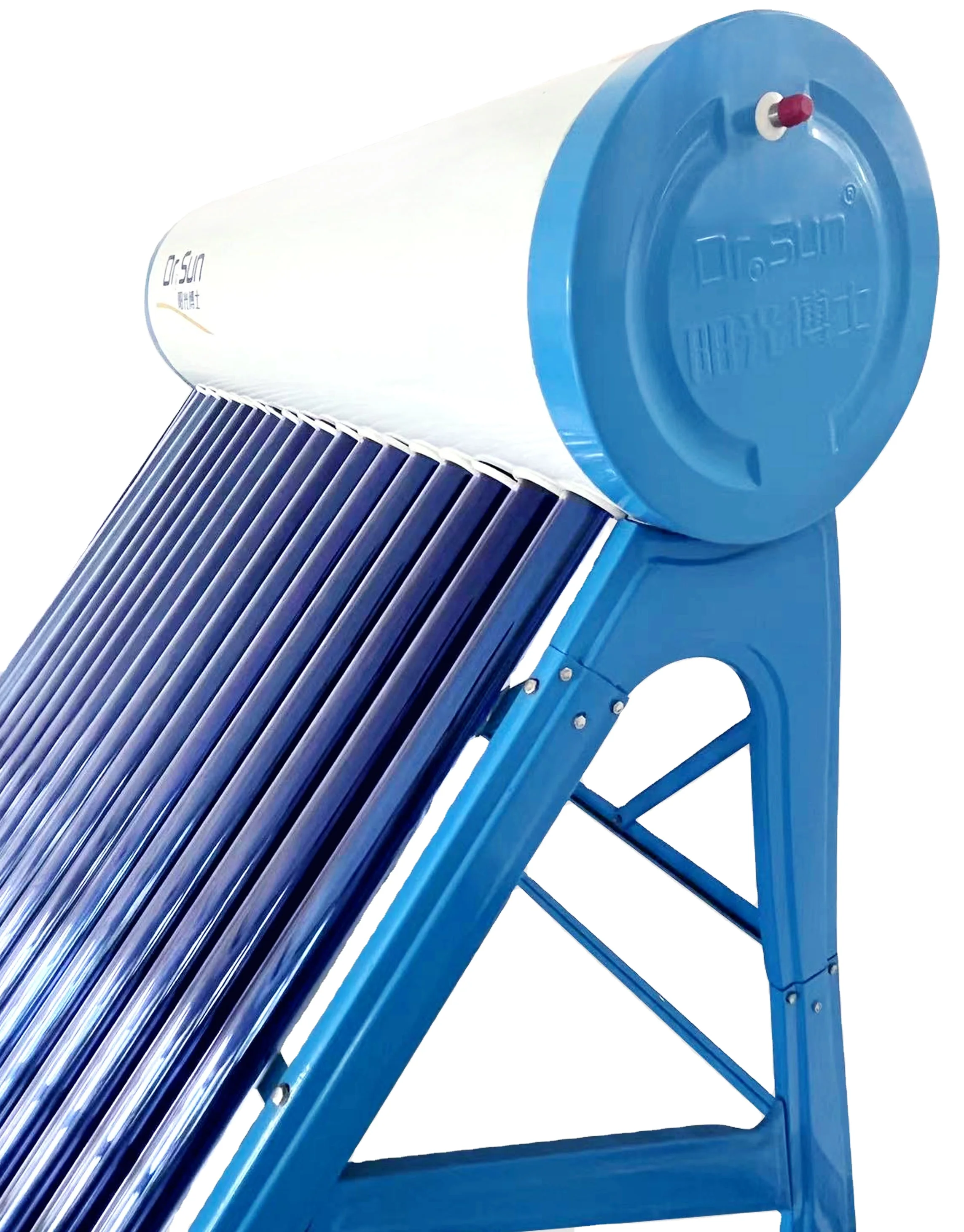 Electric Evacuated Tube Solar Water Heater Collector for Outdoor Household and Hotel Use with Split Connection Type