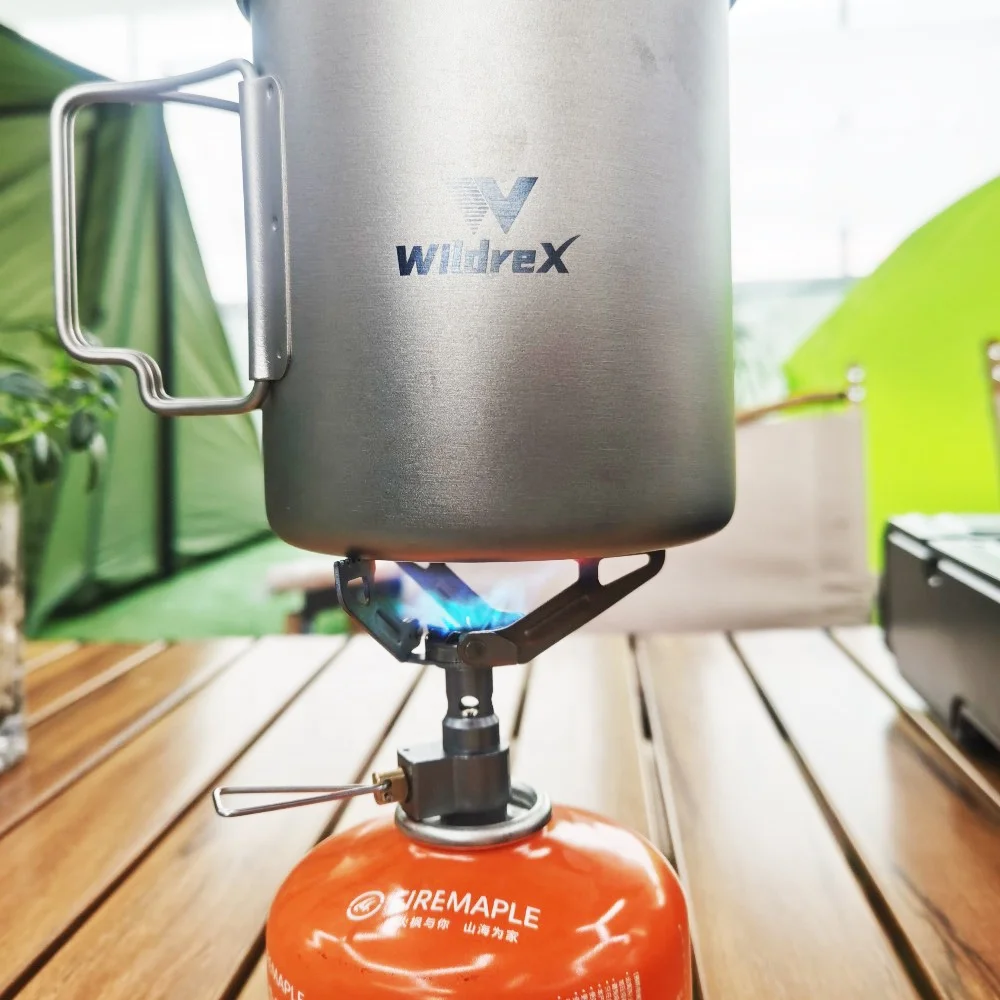Wildrex титановая мини-BRS-3000T газовая плита для кемпинга