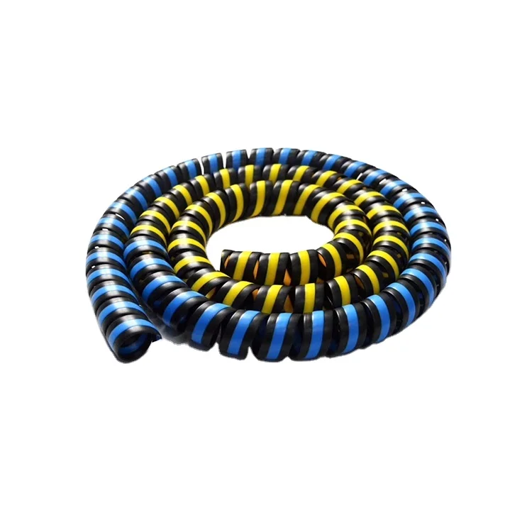 Factory Price Flexible Spiral Wrap Hose Protector Plastic Tubes Hydraulic Spiral Flexible Hose