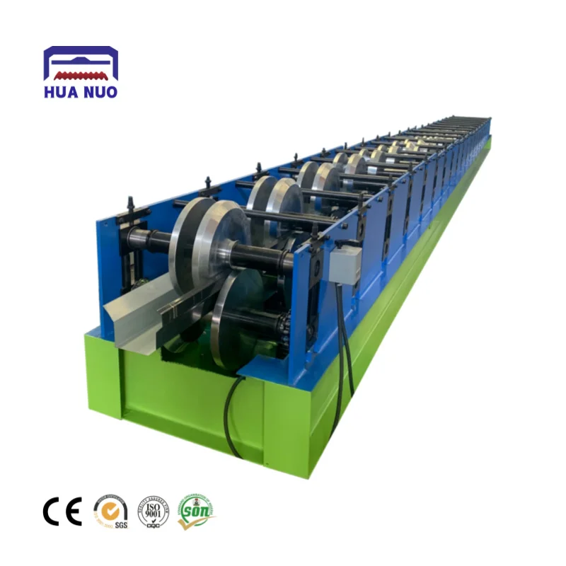 Customized Metal Large Plate Shape Gutter Making Machine Half Round Gutter Machine