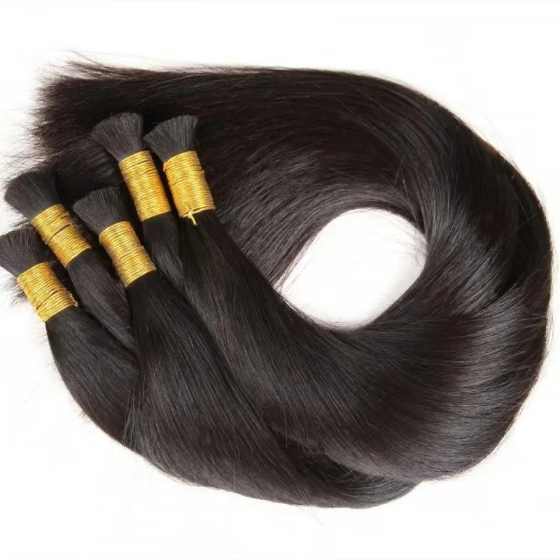 High quality raw hair bulk remy hair bulk natural hair extension shipping DHL UPS EMS FEDEX