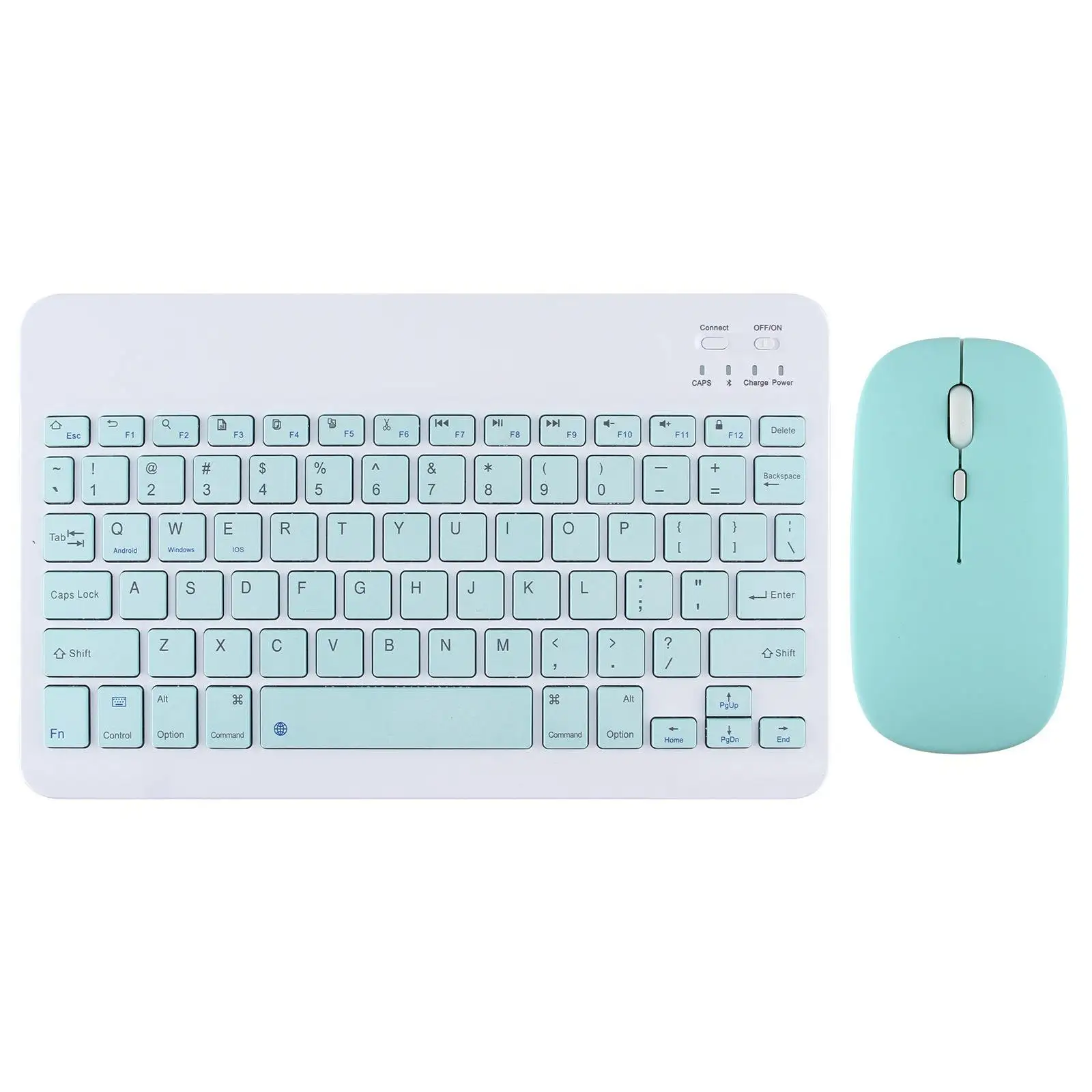 New 10 inch Tablet Bluetooths Keyboard and Mouse Rechargeable Wireless Keyboard Mouse Combo