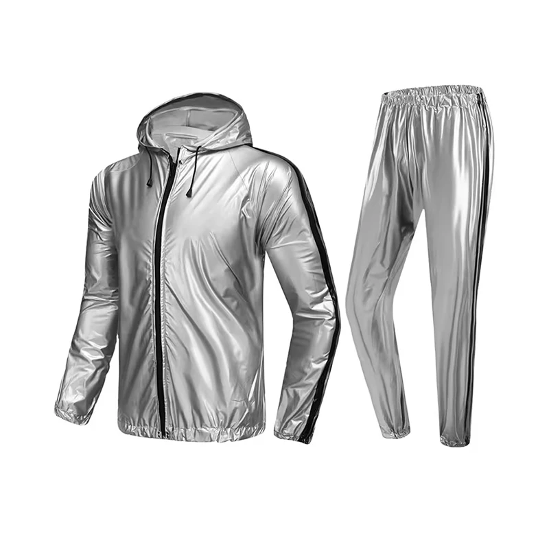Hot sale Cheap PVC Sauna Suit Waterproof Plus Size Sauna Suits for Men and Women Weight loss