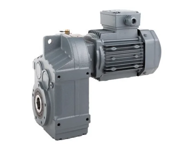 Reduction motor F series helical gear Four series reducer three-phase asynchronous motor gearbox