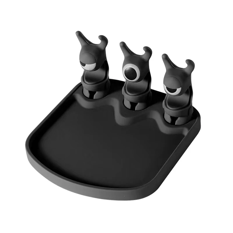 New Design Heat-Resistant BPA-Free Grill Utensil Rest & Spoon Holder for Kitchen Counter Silicone Spoon Rest with Drip Pad