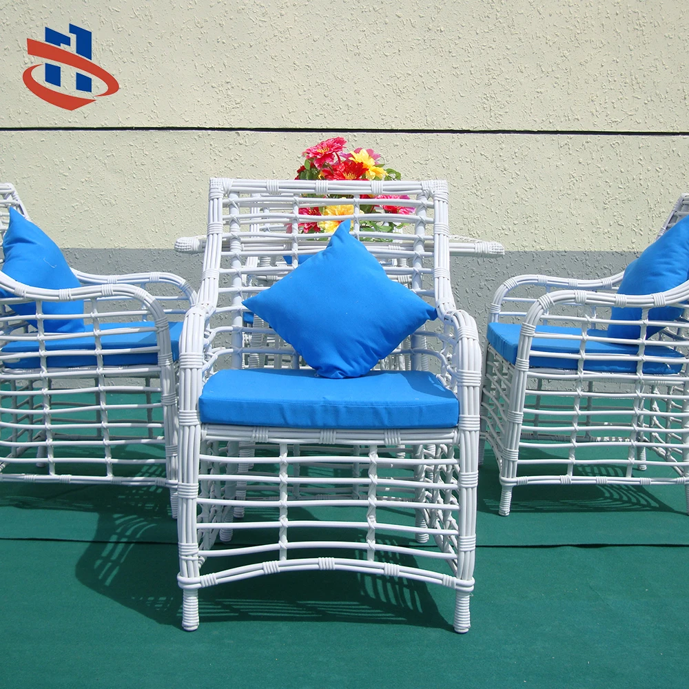 Special Design Outdoor Artificial Rattan Furniture Patio Chair Table Set