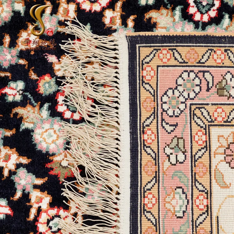 Yuxiang 6*9 ft Hand Knotted Persian Carpet Hand Made Silk Carpet Persian Rug Online