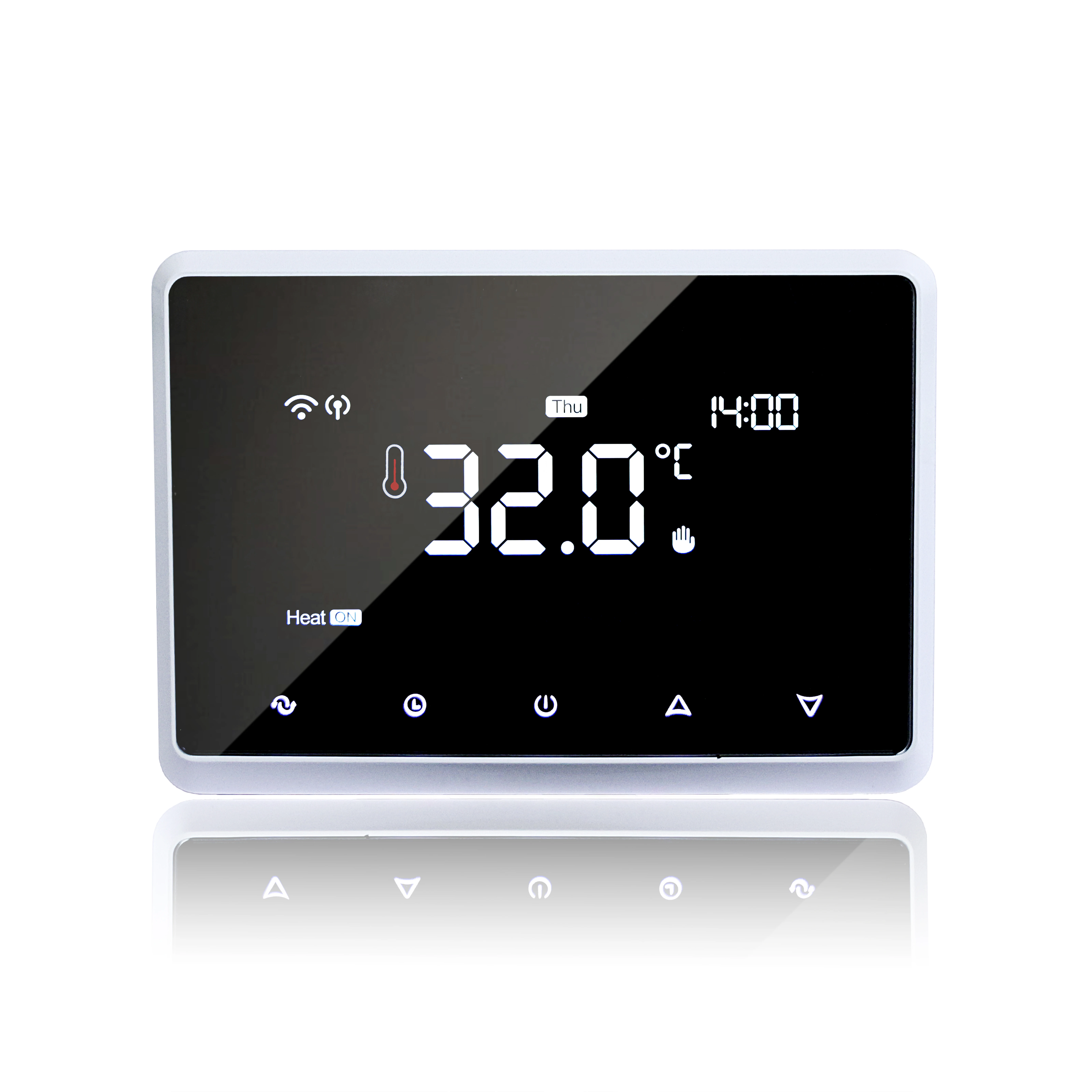 Wall mount 3A or free contact Wifi Smart Heating Thermostat ME98 programmable touch screen room thermostat