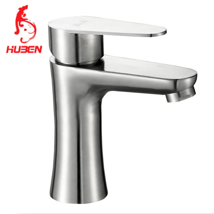 Hot and Cold Sink Mixer Ceramic Cartridge Modern Water Taps Sanitary Ware Building Material Griferia Bathroom Basin Faucet HUBEN