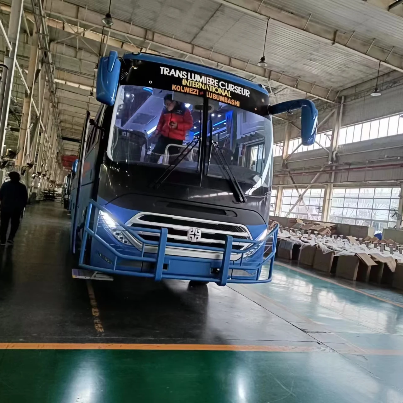 Заказной автобус zhongtong LCK6129D роскошный 30-50 мест б/у для продажи