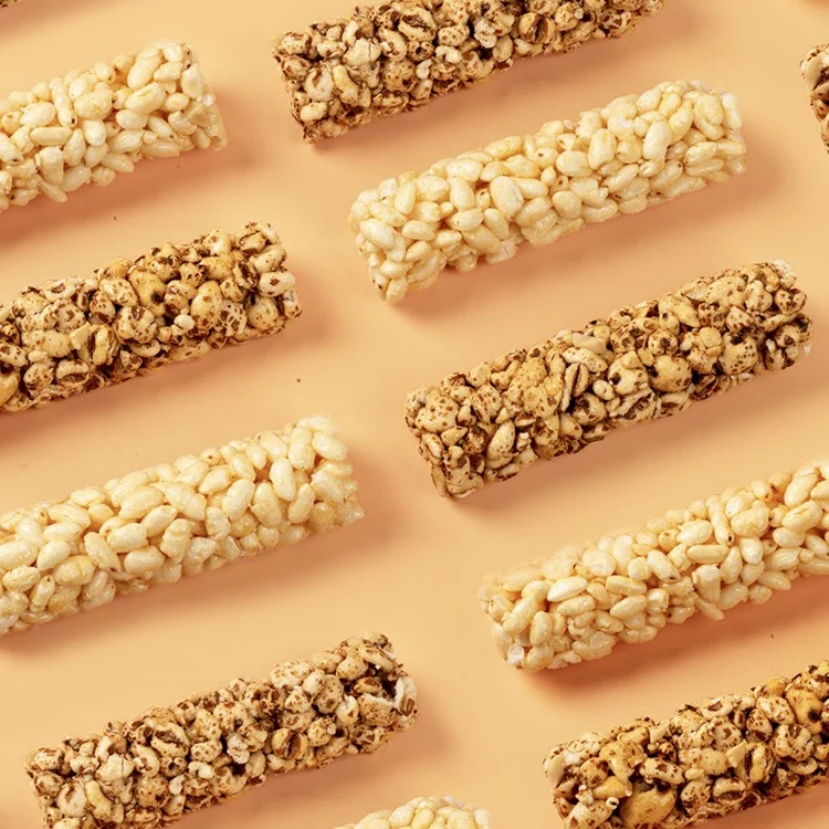 Factory Wholesale Cheap Export Snack Wheat Cracker Highland Barley Energy Bar Healthy Snack Food