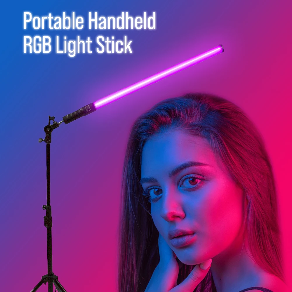 METTLE RGB LED Light 36W Portable Video Lights 2800K-8000K For Tiktok