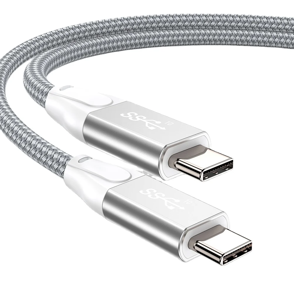 OME Fast Charging Cable Factory Wholesale 100W Type C To Type C Nylon Braided USB Cable