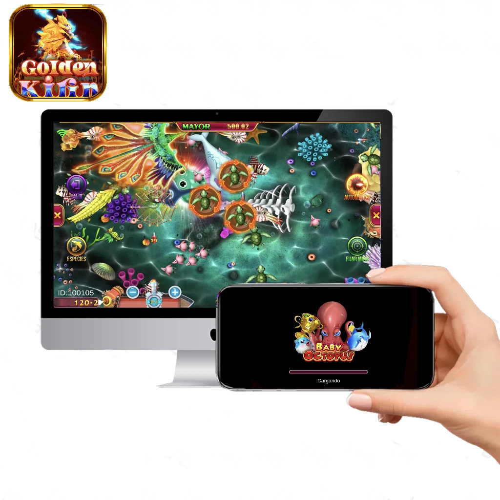 Golden kirin developer free test account download software play on mobile PC online game play