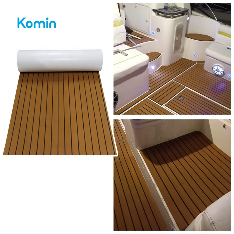 CAD Drawings Self-Adhesive EVA foam material sea fishing boat flooring mat