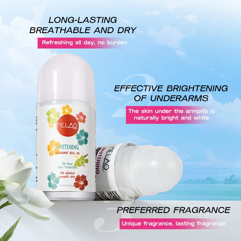 Private Label Deodor Perfumed Deodorant Antiperspirant Vegan Fragrance Natural Organic Underarm Whitening Deodorant Roll On