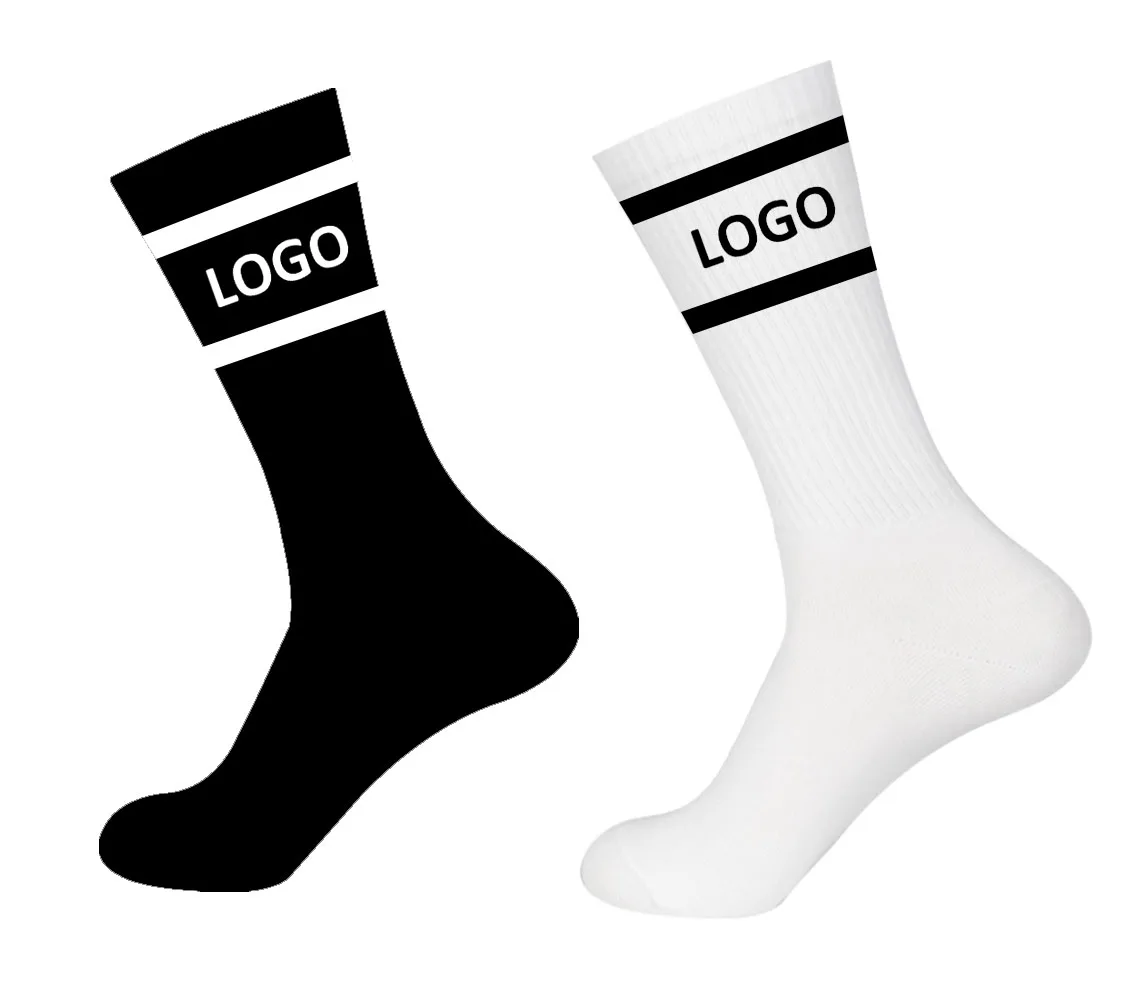 Уличные модные носки Uron, черные, белые, серые, с надписью на заказ, хлопковые носки для мужчин и женщин, чулки для скейтбординга