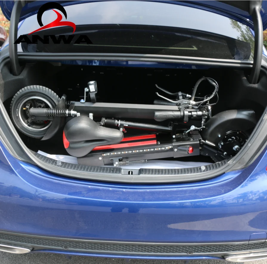 2019 Fashionable 48V 500W 2 wheel dualtron folding electric scooter for adults