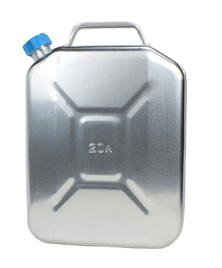 Portable Aluminum 20L Oil Drums Gasoline Diesel Tanks