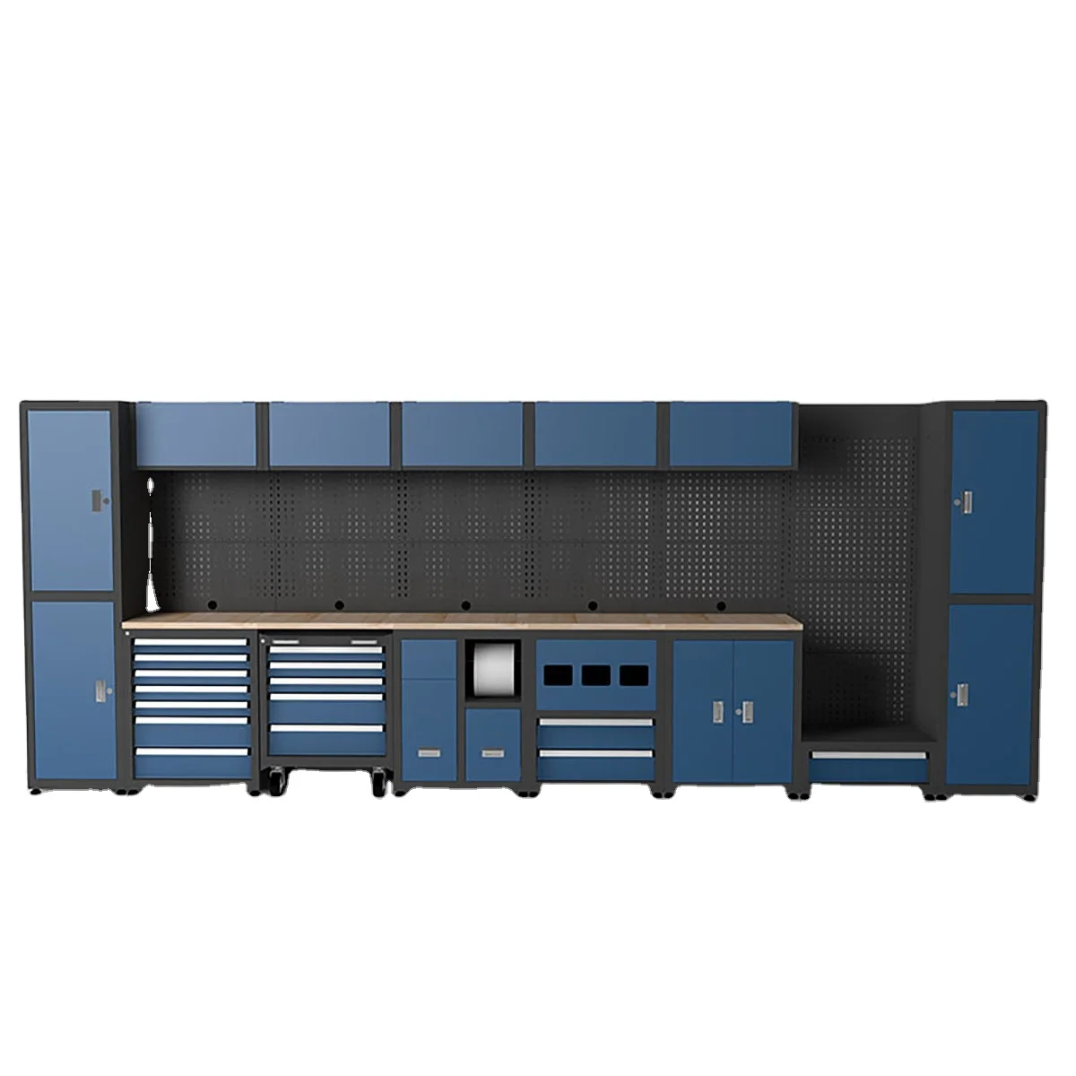 OEM Garage Cabinet More Options Tool Garage Cabinets Steel Garage Storage System Cabinet for Workshop Sale