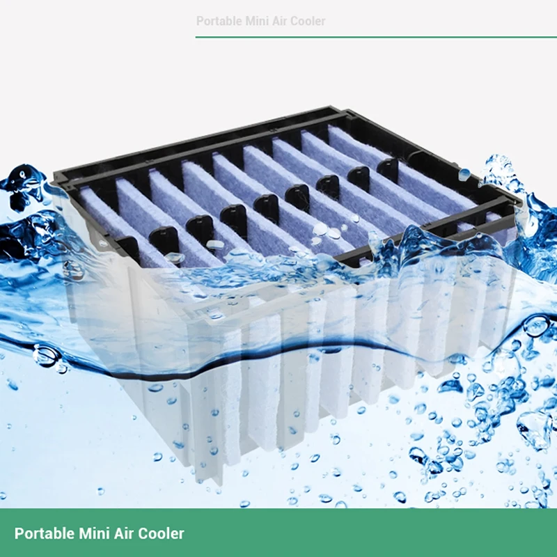 Easy-cool rechargeable Eevaporative Mini portable ac USB mini Table misting cooling fan for outdoor ,car ,home ,office