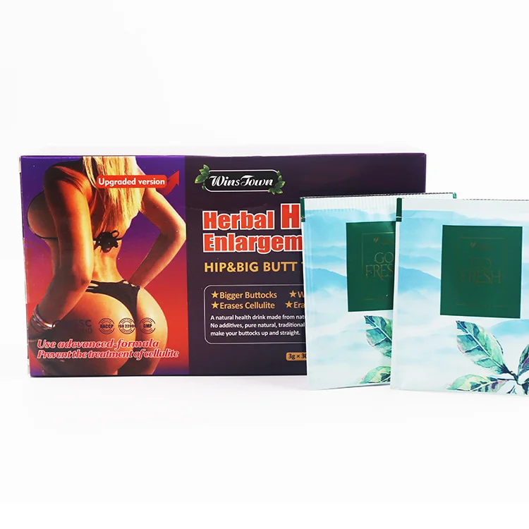 Winstown Hip&big butt tea is made with natural herbal 100%safe no side effects Buttock plump tea