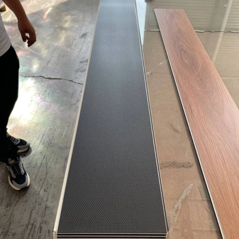 Luxury wood grain 4mm 5mm 6mm PVC click lock spc flooring vinyl flooring plank elegant vinyl flooring with EVA/IXPE backing