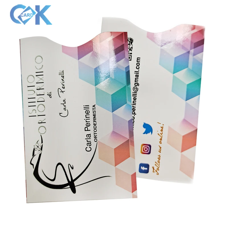 Anti-spy Anti-Reading NFC Card Protecter Sleeve RFID Blocking Card Sleeve Holder For Protecting IC Card Information