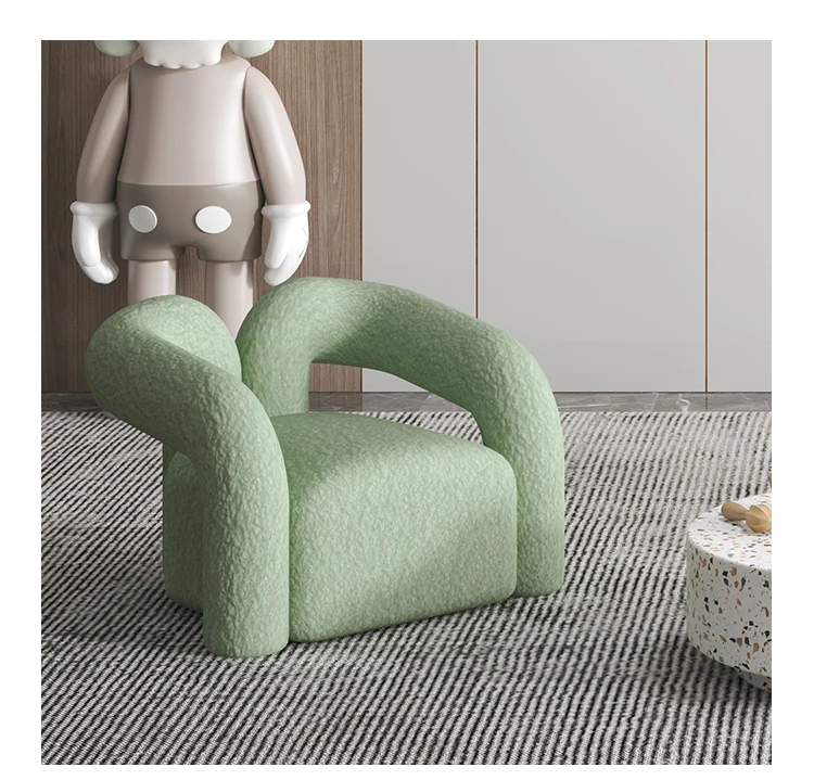 Fashion Comfortable Lazy Accent Chair Cuddle Lounge Chairs Italian Style Recliner Leisure Sofa Chairs