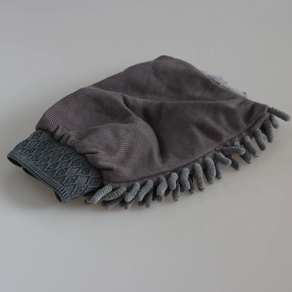 
Popular Household Car Wash Chenille Microfibre Mitt Glove 