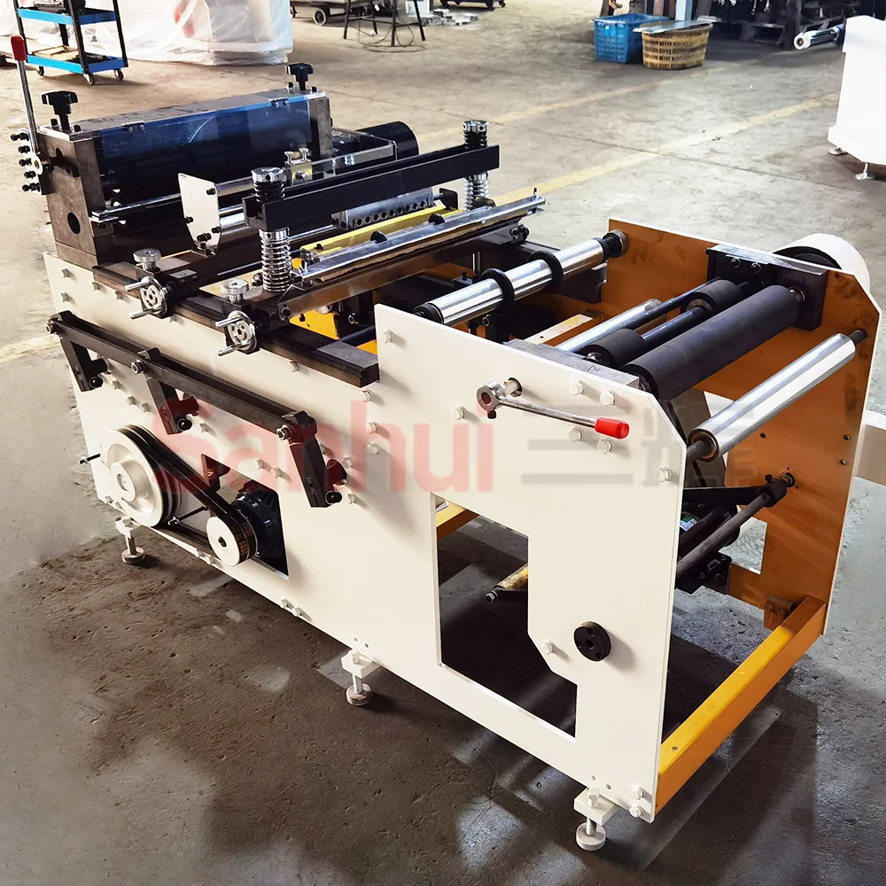 high speed 350/min  PVC Shrink Sleeve Label Cutting Machine