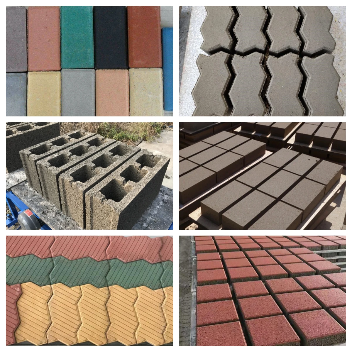 KAIDONG QT4-24 Semi Automatic Cement Brick Hollow Block Making Machine  Solid Block Machine Concrete Brick Making Machinery