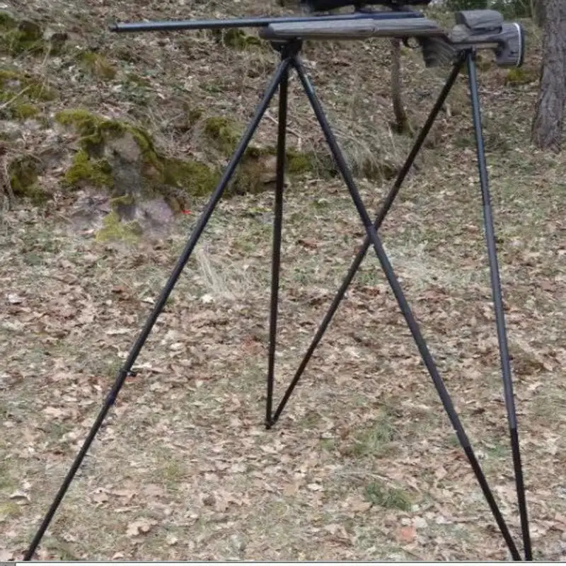 5 ноги Охота Стрельба stick сборки Экстра одной ноге (5th алюминиевые ноги) Регулируемая по высоте от 95 см до 175 см