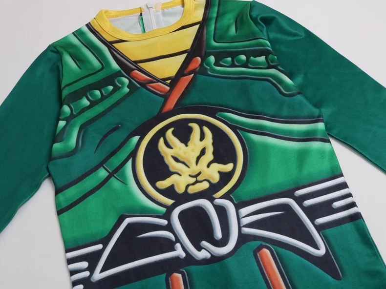 
Halloween Ninja Cosplay Costumes Boys Cosplay Sets Children Party Ninja Superhero Jumpsuits 