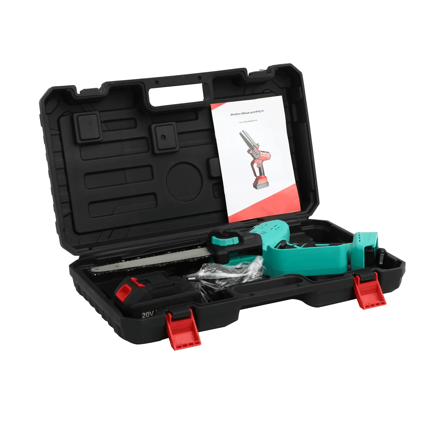 20V Portable Handheld Electric Tree Cutting Cordless Chain Saw Lithium Battery Mini Chainsaw Electrical For Wood