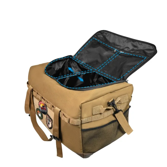 Large Capacity Waterproof Large Outdoor Duffel Capacity Bag Camping Storage Box Molle Tactical Duffel Bag