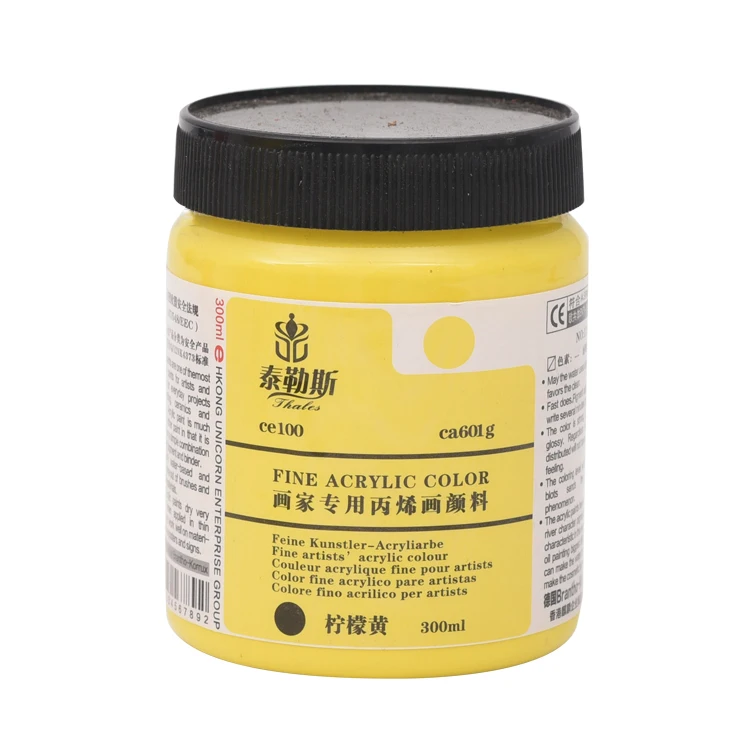 
300ml 42 colors fine acrylic color Artist creation acrylic paint 